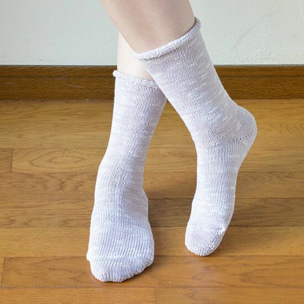 オーガニックコットン＆和紙シルク ソックス