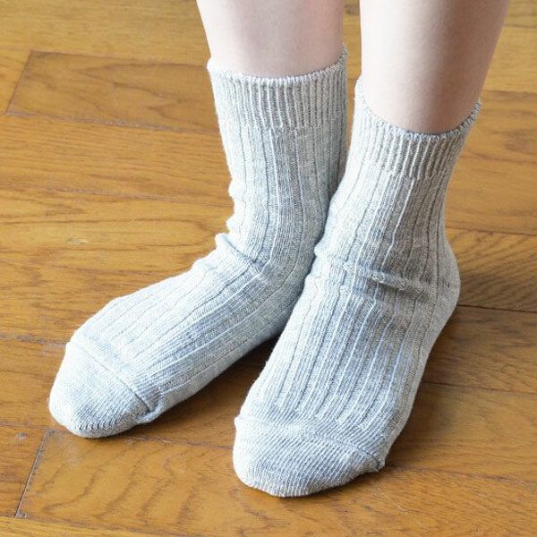 オーガニックコットン＆ヘンプ ショート丈ソックス