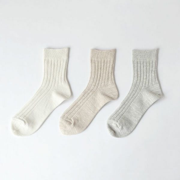オーガニックコットン＆ヘンプ ショート丈ソックス
