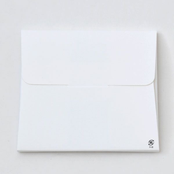 オーガニックコットン プリントミニタオル（ケース入り）鳥とオレンジ イエロー 25×25