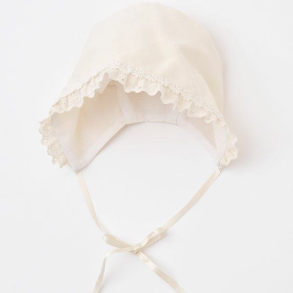 オーガニックコットン スムースフード付きドレスオール ナチュラル 50-70