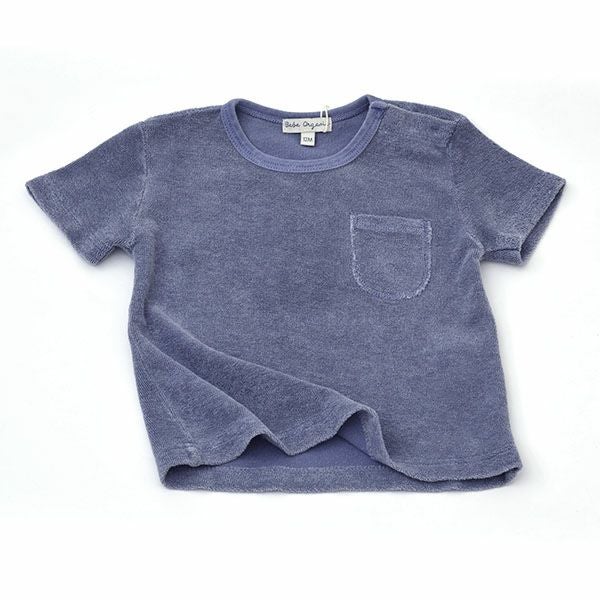 オーガニックコットン ベビーパイルセットアップ Paul