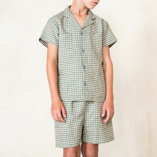 オーガニックコットン＆リネン キッズショートパンツ Uma