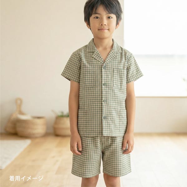 N*様 bebe organic パンツ　3y オーガニックコットン＆リネン キッズショートパンツ Uma