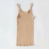 オーガニックコットン リブキャミソール