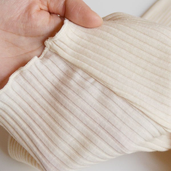 オーガニックコットン リブ1分丈ショーツ