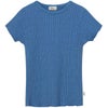 オーガニックコットン キッズリブレタスエッジTシャツ(半袖)