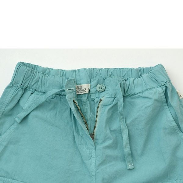 オーガニックコットン キッズポプリンバミューダパンツ