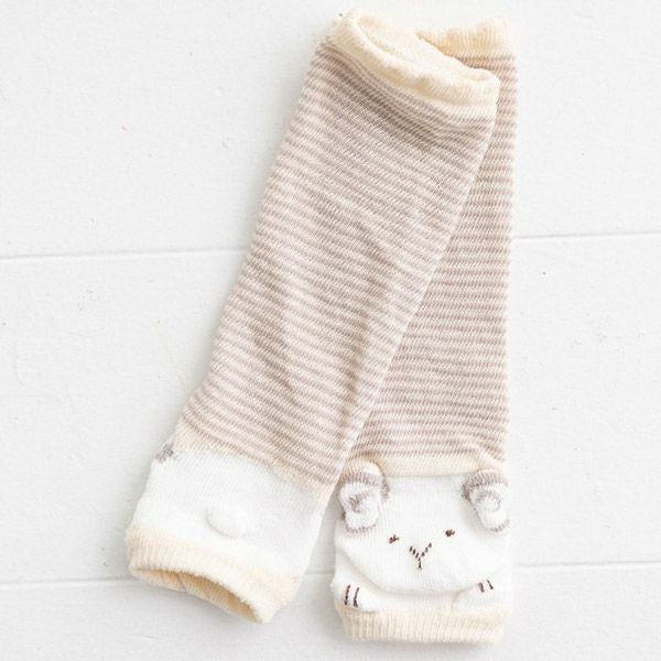 オーガニックコットン アニマルレッグウォーマー