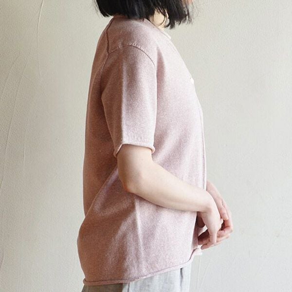 オーガニックコットン＆ヘンプ カーディガン(半袖)