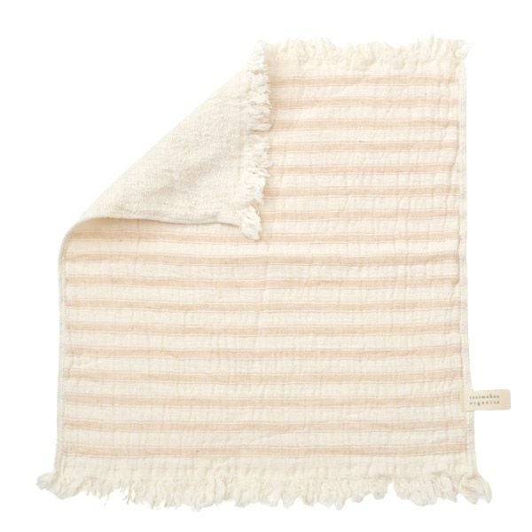 オーガニックコットン スラブガーゼ ウォッシュタオル