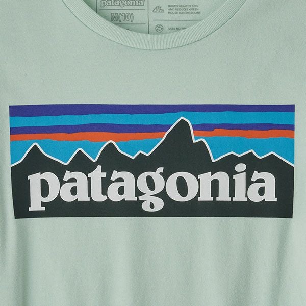 オーガニックコットン ガールズ・リジェネラティブ・サーティファイド・P-6ロゴ・Tシャツ