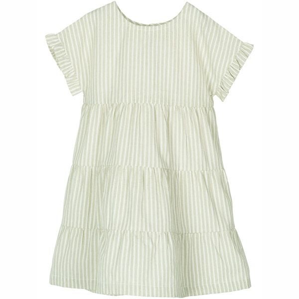 オーガニックコットン キッズ フレアドレス(半袖)