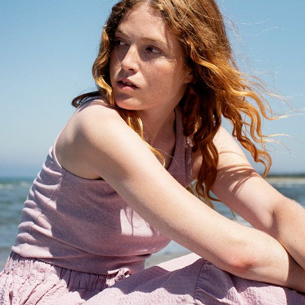 オーガニックコットン フライスタンクトップ