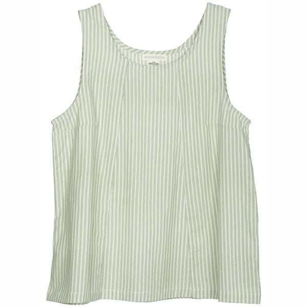 オーガニックコットン  ノースリーブシャツ