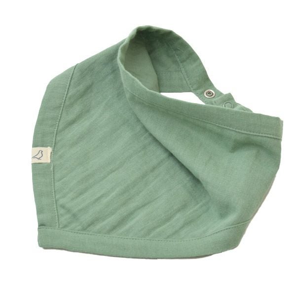 オーガニックコットン ベビーモスリンビブ