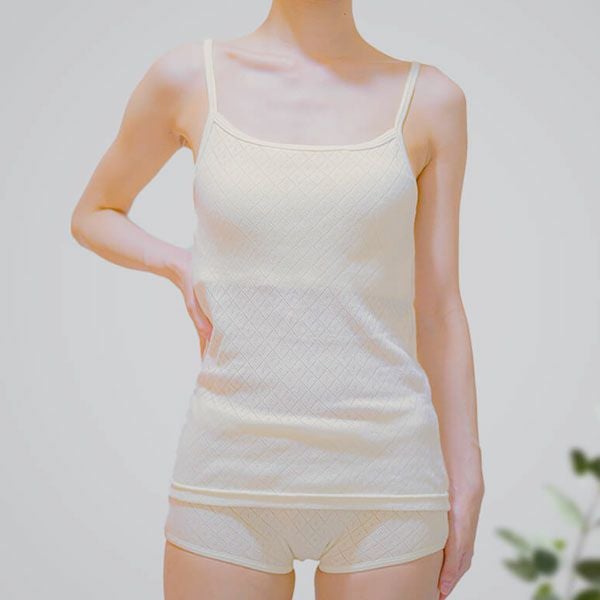 オーガニックコットン ブラキャミソール