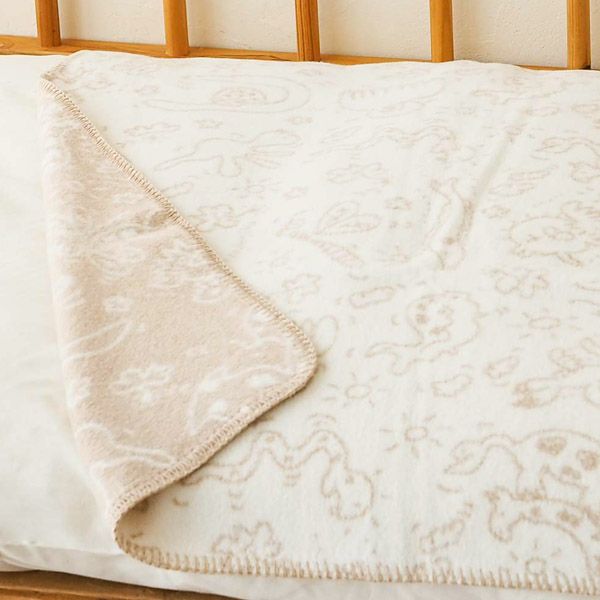 オーガニックコットン ベビー 綿毛布 夢のおまもり 85×115