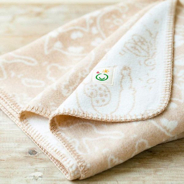 オーガニックコットン ベビー 綿毛布 夢のおまもり 85×115