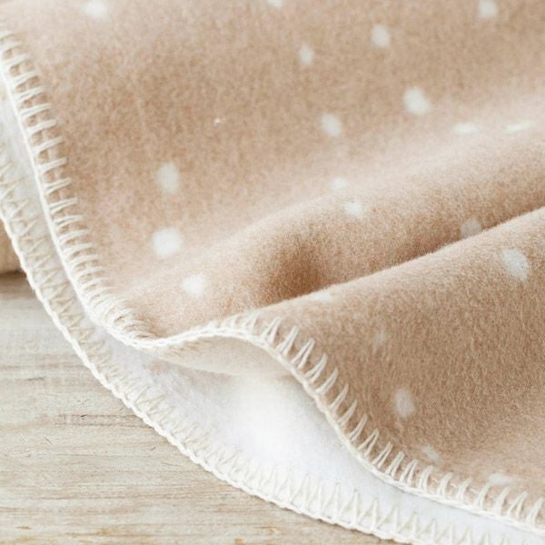 オーガニックコットン 綿毛布ハーフケット かぜ 70×100