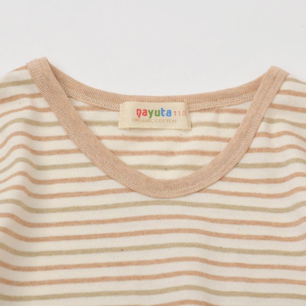 オーガニックコットン キッズ Uネック半袖Tシャツ