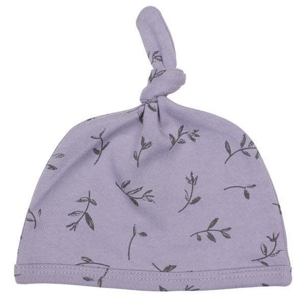 オーガニックコットン ベビー結び帽 Flower