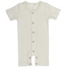 オーガニックコットン ベビー半袖ロンパース