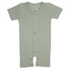 オーガニックコットン ベビー半袖ロンパース