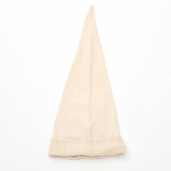 オーガニックコットン ベビー結び帽 リヨン 40-46