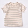 オーガニックコットン ベビー半袖ボーダーTシャツ