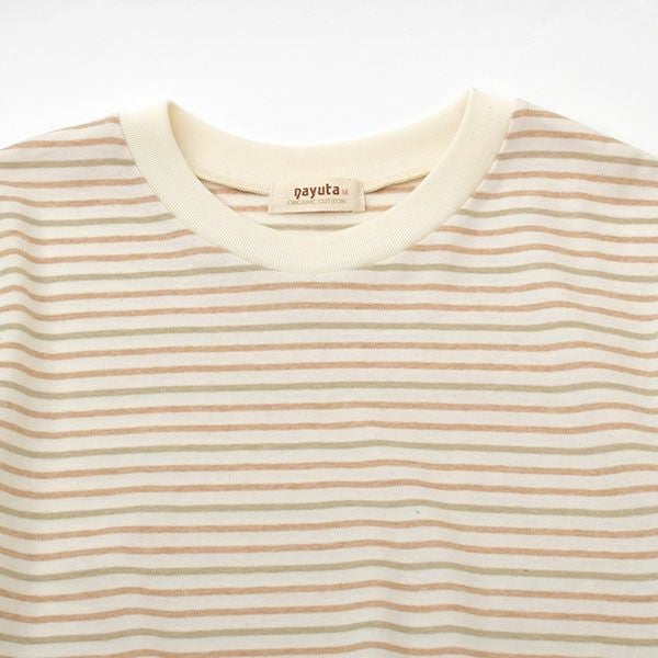 オーガニックコットン 半袖ボーダーＴシャツ