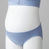 オーガニックコットン 肌にやさしいリブショーツ(浅ばき)