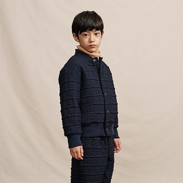 オーガニックコットン キッズ リブタートルネックシャツ Gaia