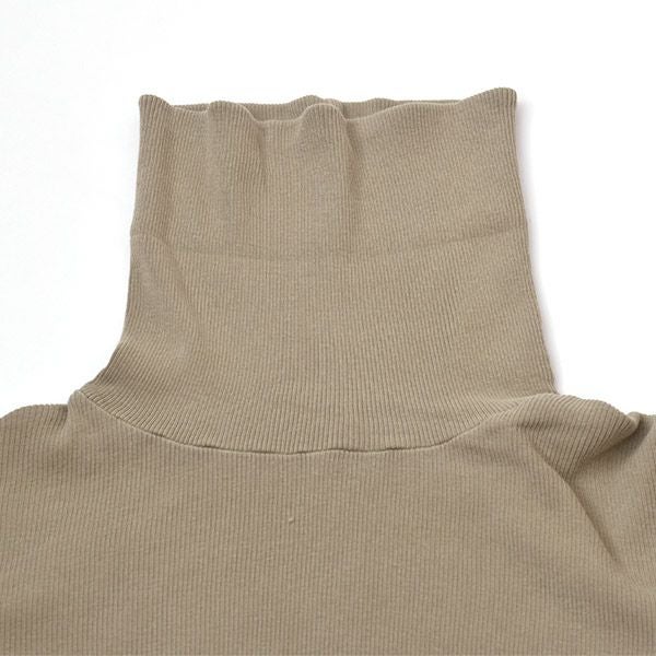 オーガニックコットン キッズ リブタートルネックシャツ Gaia