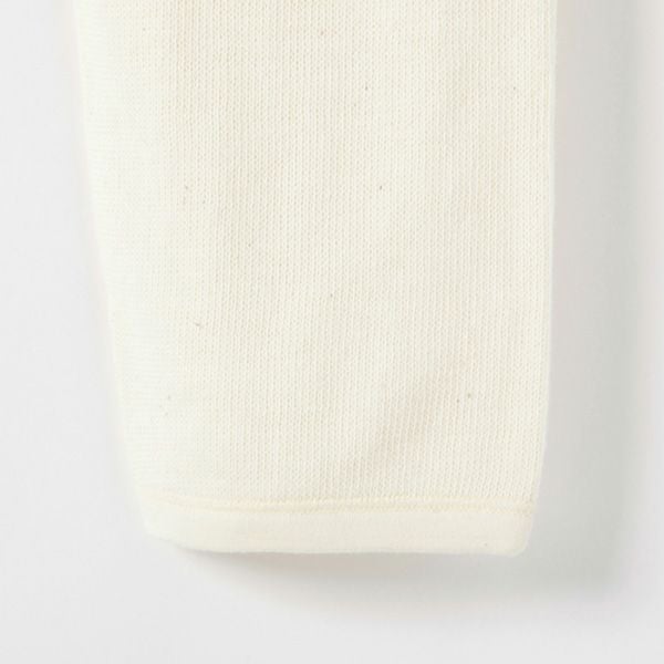 オーガニックコットン ラフアンドスムースパンツ ナチュラル M