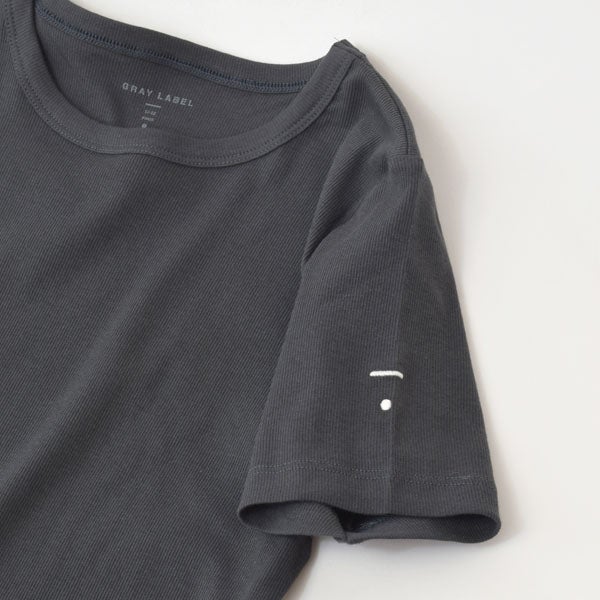 オーガニックコットン キッズラウンドネックシャツ(半袖)