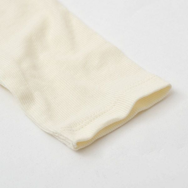 オーガニックコットン キッズヘンリーネックシャツ(長袖)