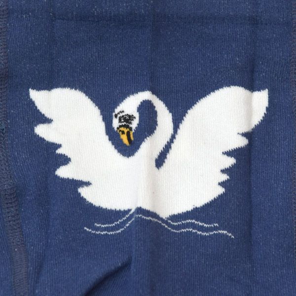 オーガニックコットン ベビーレギンス（膝滑り止め付）