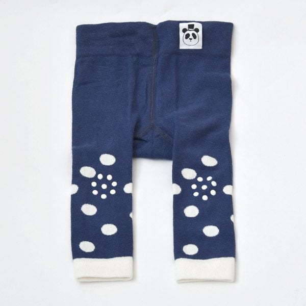 オーガニックコットン ベビーレギンス（膝滑り止め付）