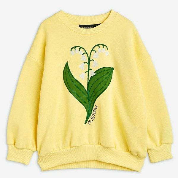 オーガニックコットン キッズ裏起毛スウェットシャツ LILY