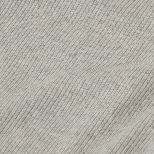 オーガニックコットン&ヤク リブタートルニット