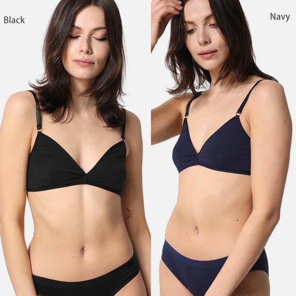 オーガニックコットン トライアングルブラ