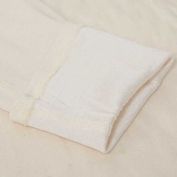 オーガニックコットン＆シルク リバーシブルＵネックプルオーバー