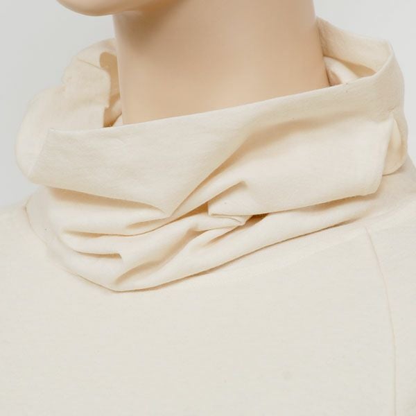 オーガニックコットン タートルウォーマーパジャマ ナチュラル M