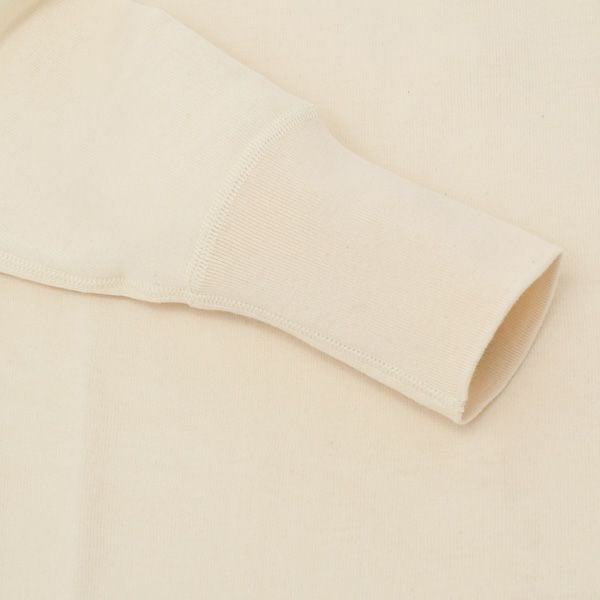 オーガニックコットン メンズパンケーキニットハイネックプルオーバー(長袖)