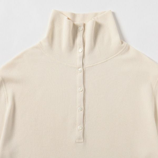 オーガニックコットン パンケーキニットパジャマ ナチュラル M