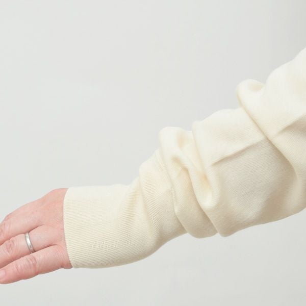 オーガニックコットン パンケーキニットパジャマ ナチュラル M