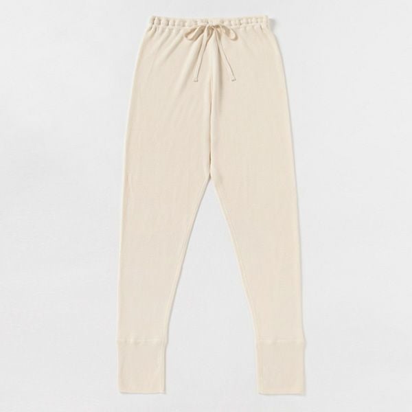 オーガニックコットン パンケーキニットパジャマ ナチュラル M