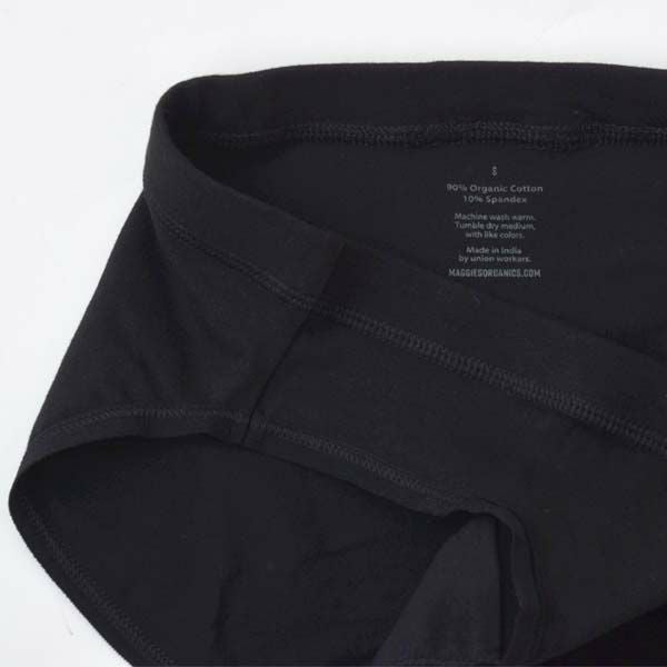 オーガニックコットン ビキニショーツ BK 2枚組
