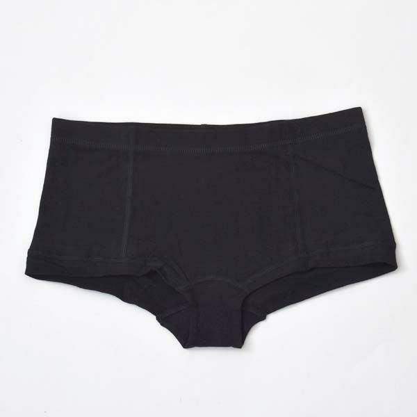 オーガニックコットン ボーイカットショーツFIT BK 2枚組